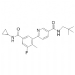 Losmapimod (Synonyms: GSK-AHAB; GW856553X; SB856553)